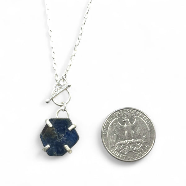 Slice of Sapphire Necklace