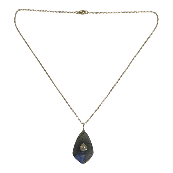 The Shield- Labradorite Necklace