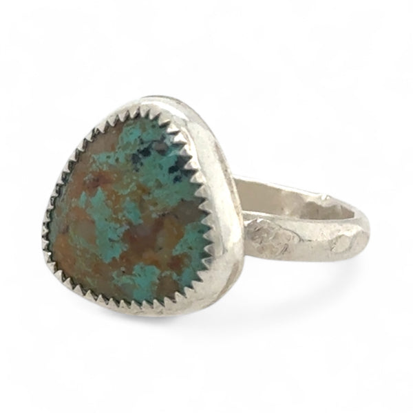 Nevada Turquoise Ring- Nila Mine in Nevada