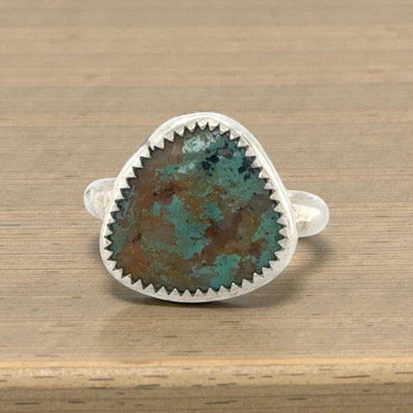 Nevada Turquoise Ring- Nila Mine in Nevada