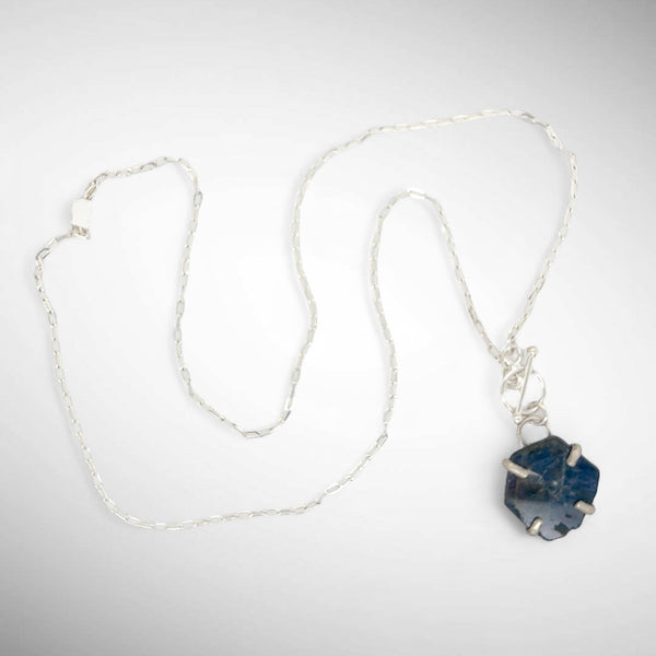 Sapphire Slice Necklace