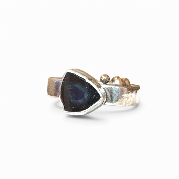 Blue Tourmaline Ring