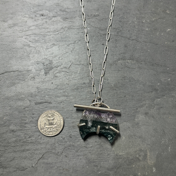 Vampire Amethyst Necklace