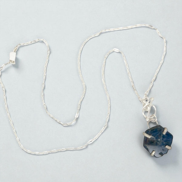 Slice of Sapphire Necklace