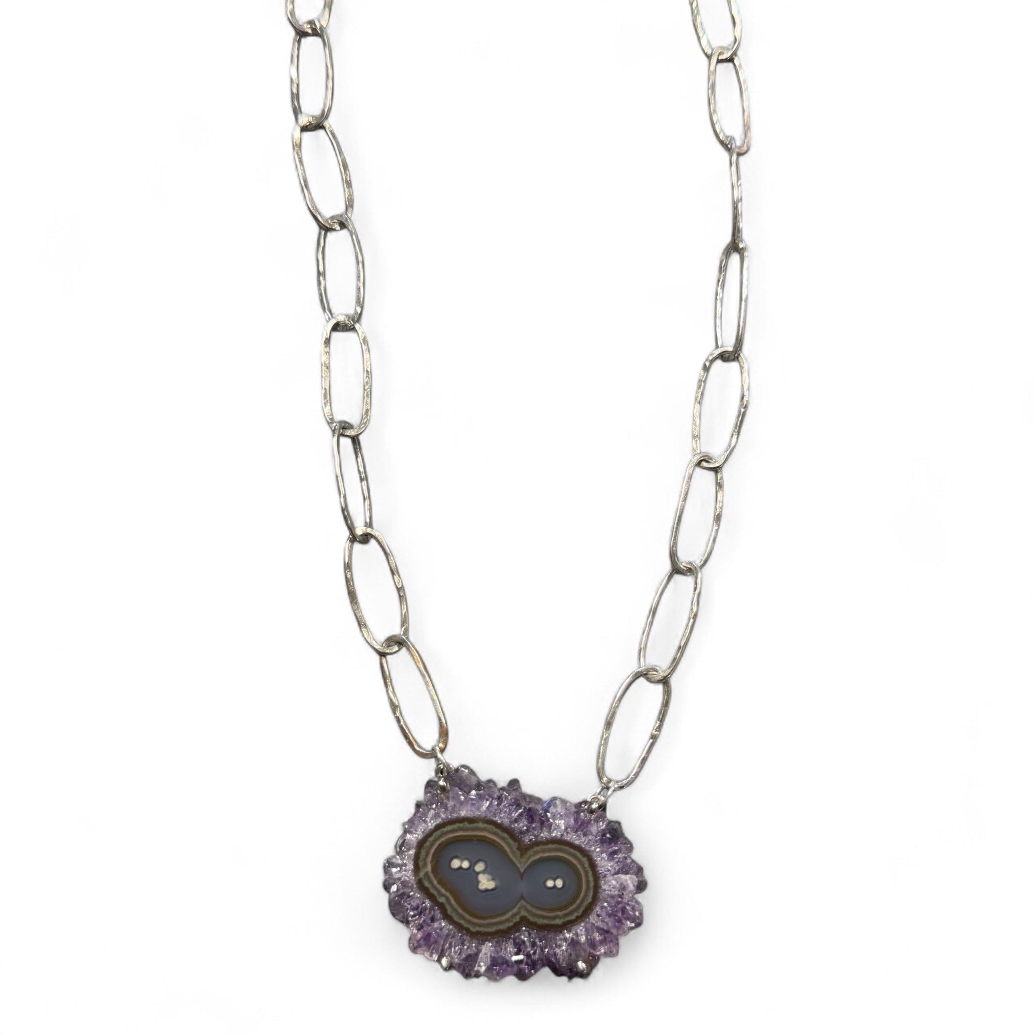 Amethyst Stalactite Necklace