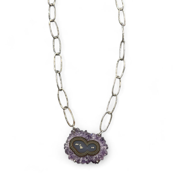 Amethyst Stalactite Necklace