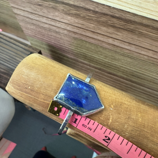 Lapis Arrow Cuff
