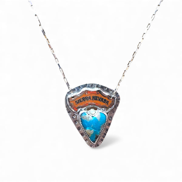 Turquoise Heart-Sierra Nevada Necklace