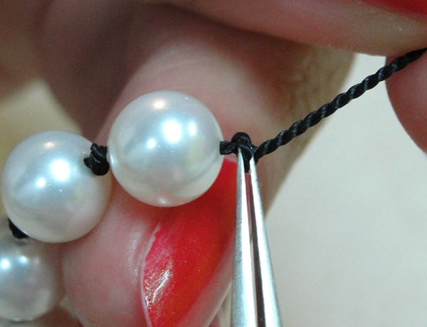 Timeless Elegance of Pearl Knotting