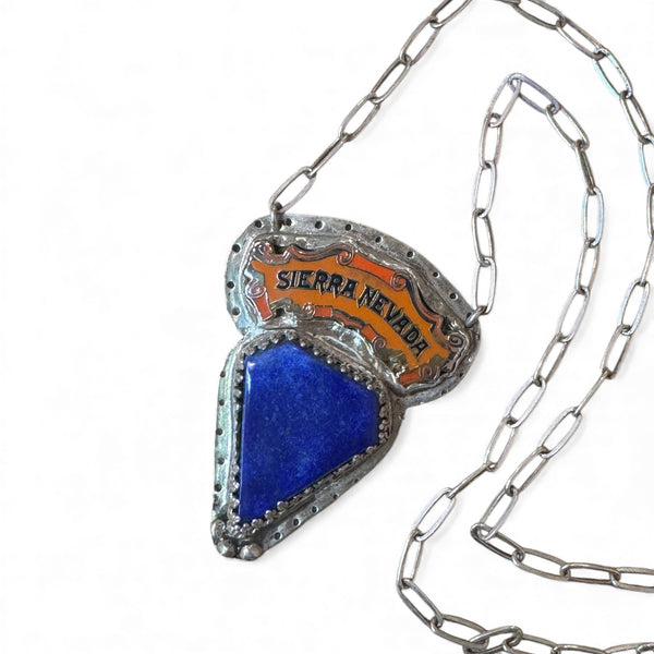 Lapis Sierra Nevada Necklace