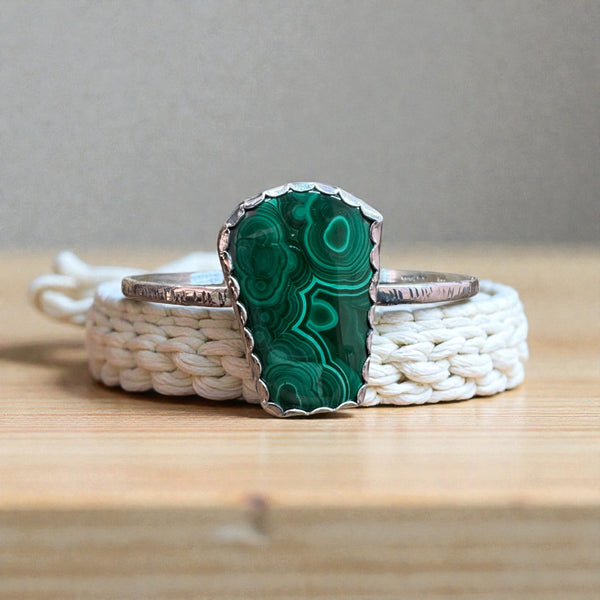 Malachite Cuff Bracelet