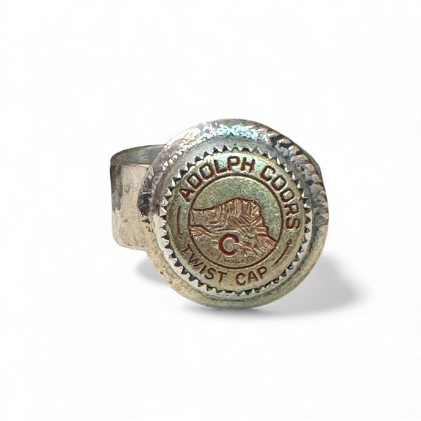 Twist Cap- Coors Silver Ring