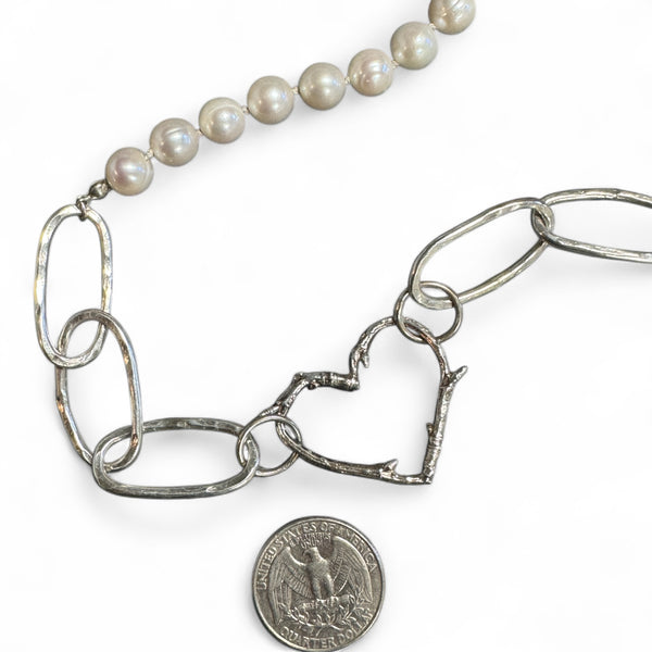 Heart of Pearls Necklace