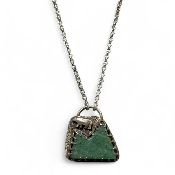 Aventurine Mountain Necklace