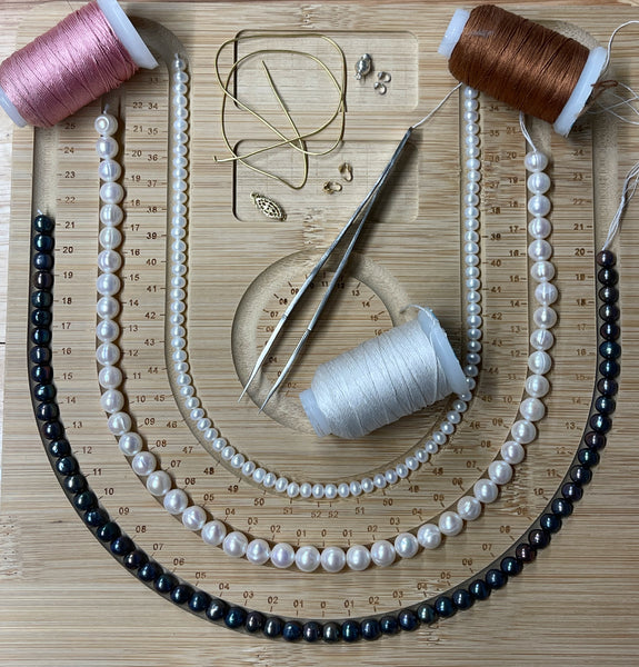 Timeless Elegance of Pearl Knotting