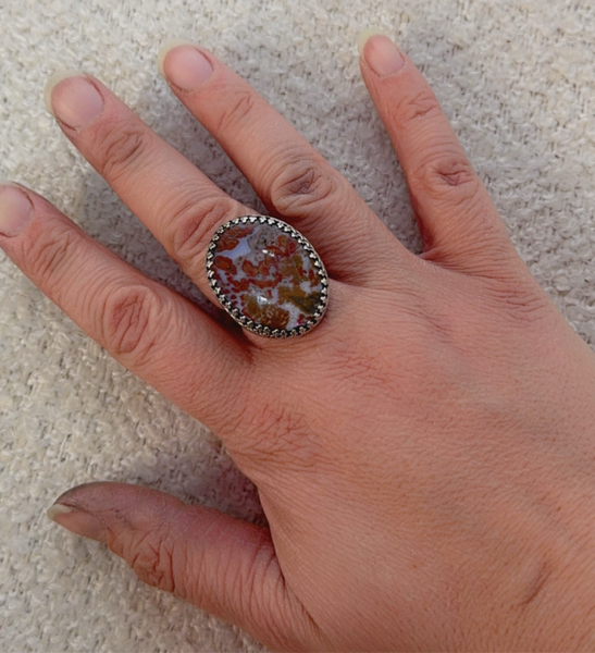 Statement Picture Jasper Ring