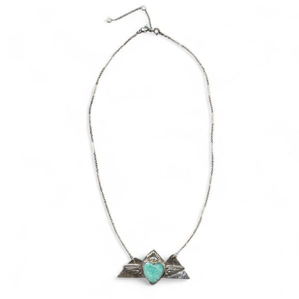 Mountain Scape Amazonite Necklace