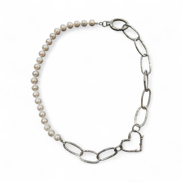 Heart of Pearls Necklace