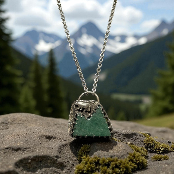 Aventurine Mountain Necklace
