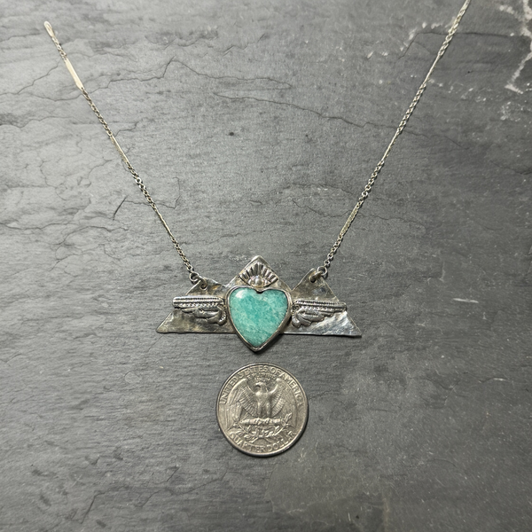 Mountain Scape Amazonite Necklace