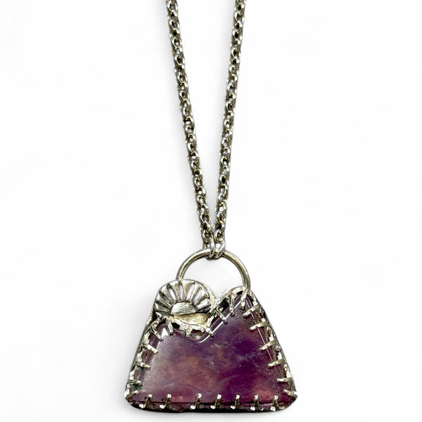 Amethyst Mountain Necklace