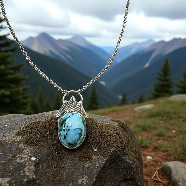 Iron Maiden Mountain Necklace
