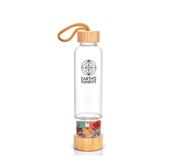 Water bottle - Add your own tumbled gems