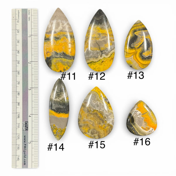 Bumblebee Jasper Cabochons