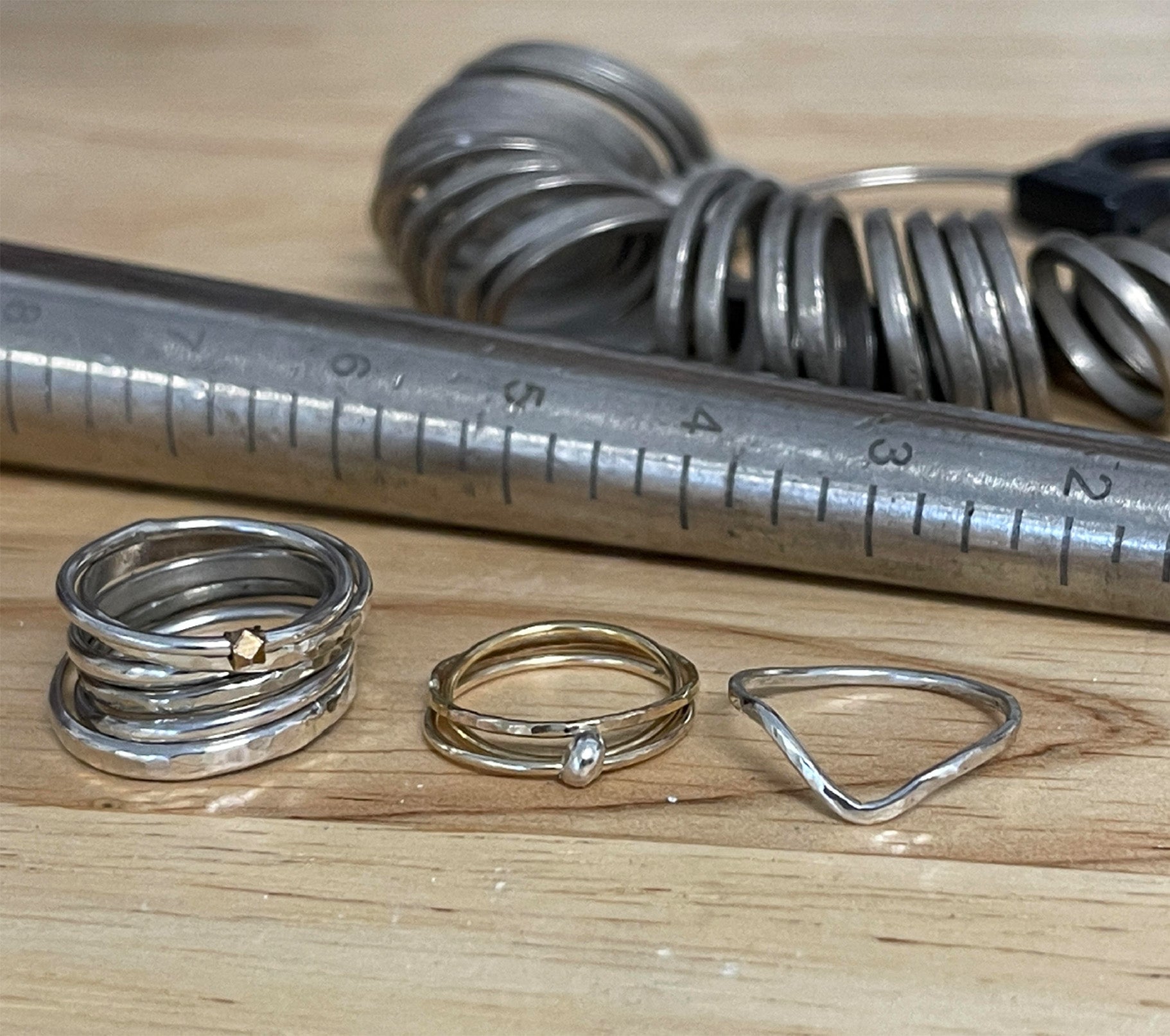 Heart Hammered Rings @ Wyld Collective