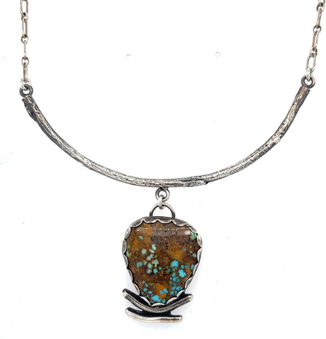 Turquoise Branch Necklace