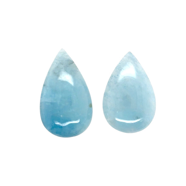 Aquamarine Pear Shape Cabochon