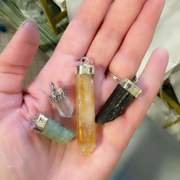 NEW - Crystal Point Pendant Workshop