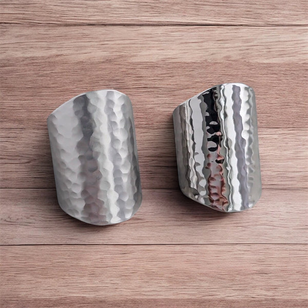 NEW - Hammer it out Cuff or Saddle Ring