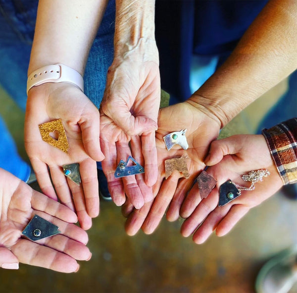 Metal in Motion: Sawing, Texturizing and Creating Jewelry