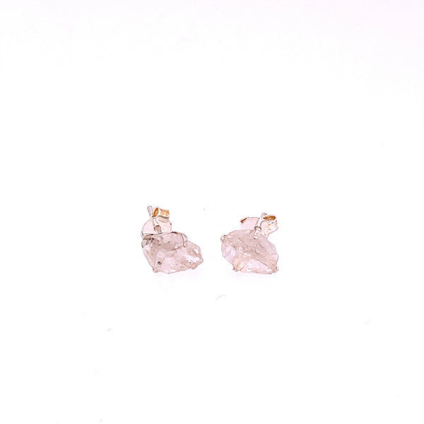 Raw Gem Studs
